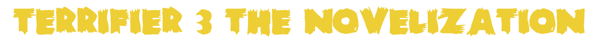 Novelization of Terrifier 3 image.